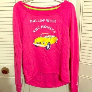 Hollister pink sweatshirt